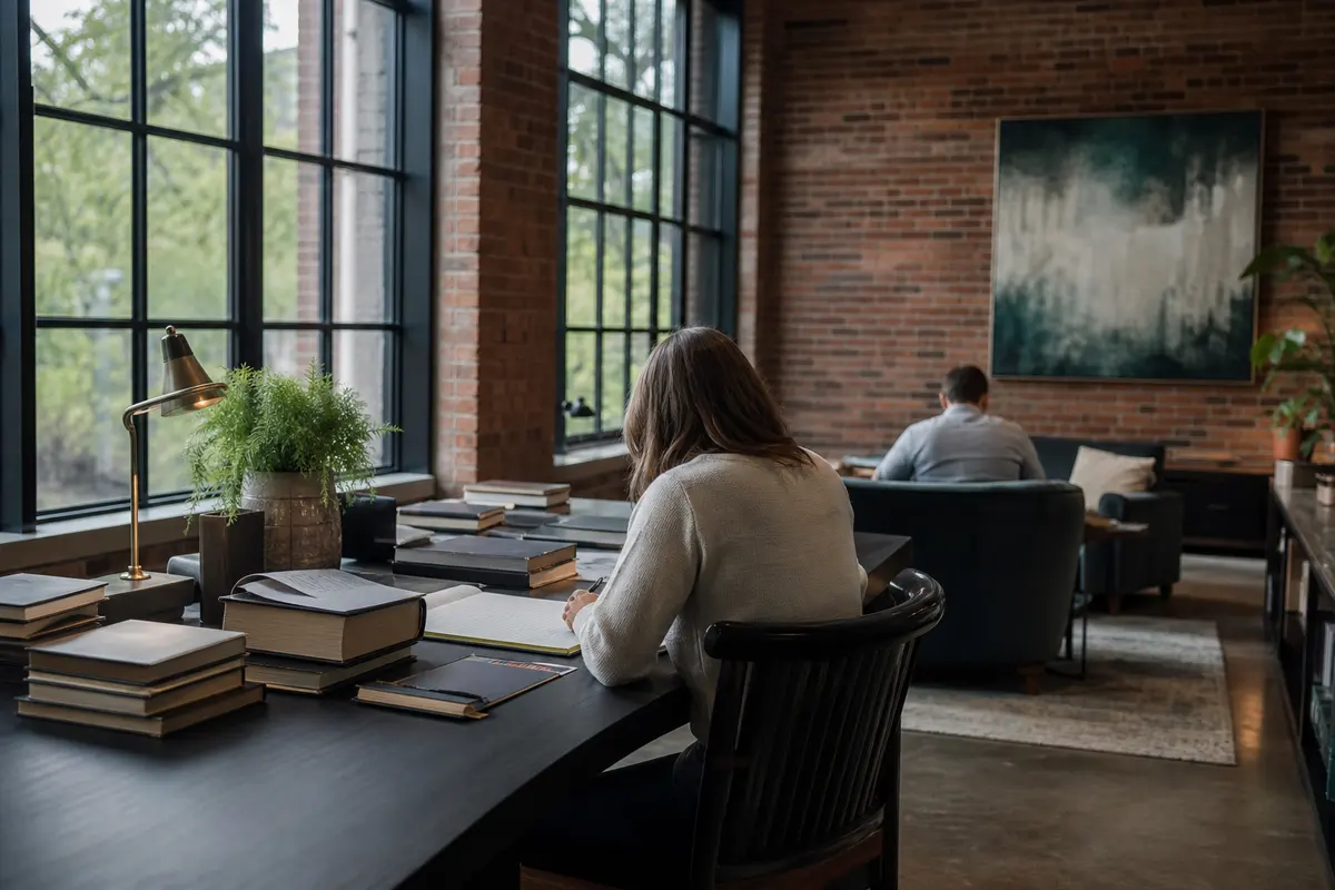 Editorial marketing planning scene for Greeneville, Tennessee