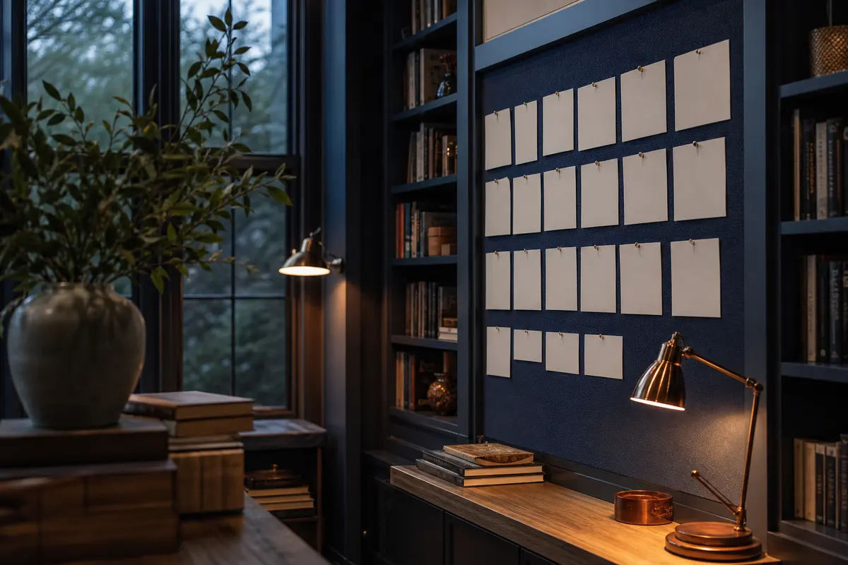 Editorial marketing planning scene for Lafayette, Tennessee
