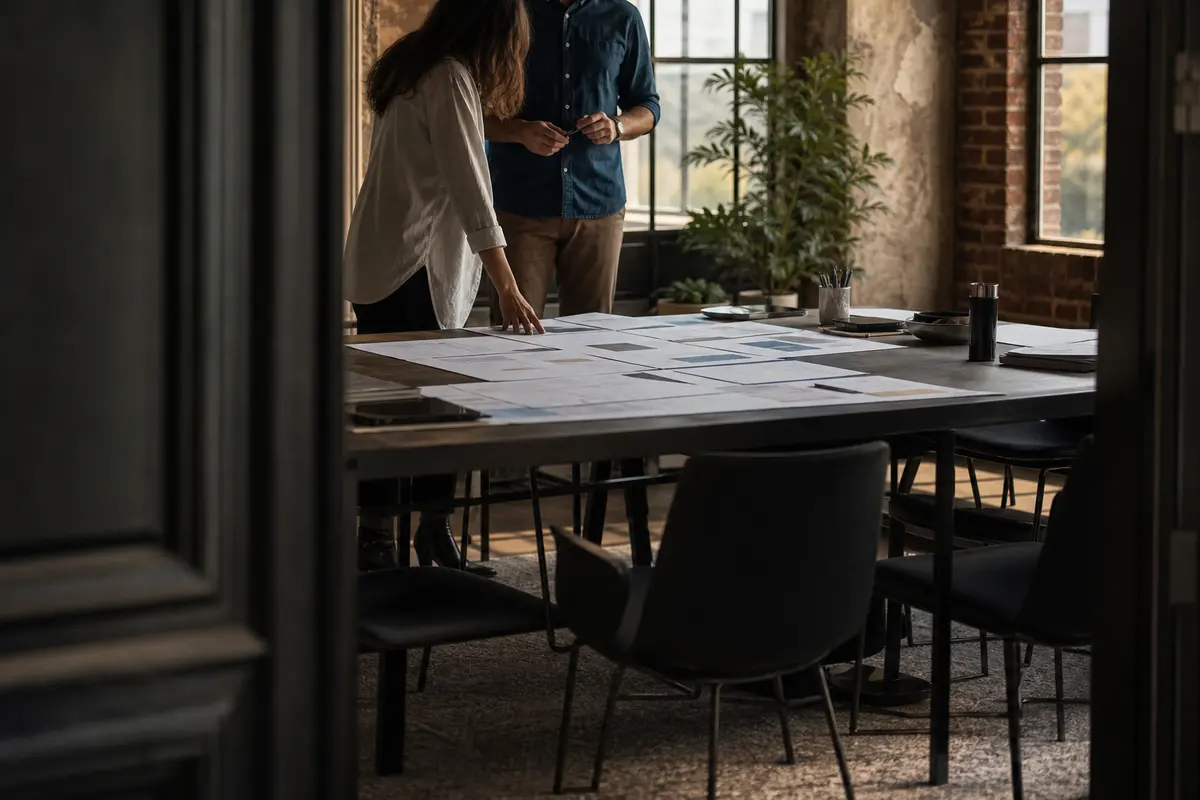 Editorial marketing planning scene for Programmatic SEO in Loudon, Tennessee
