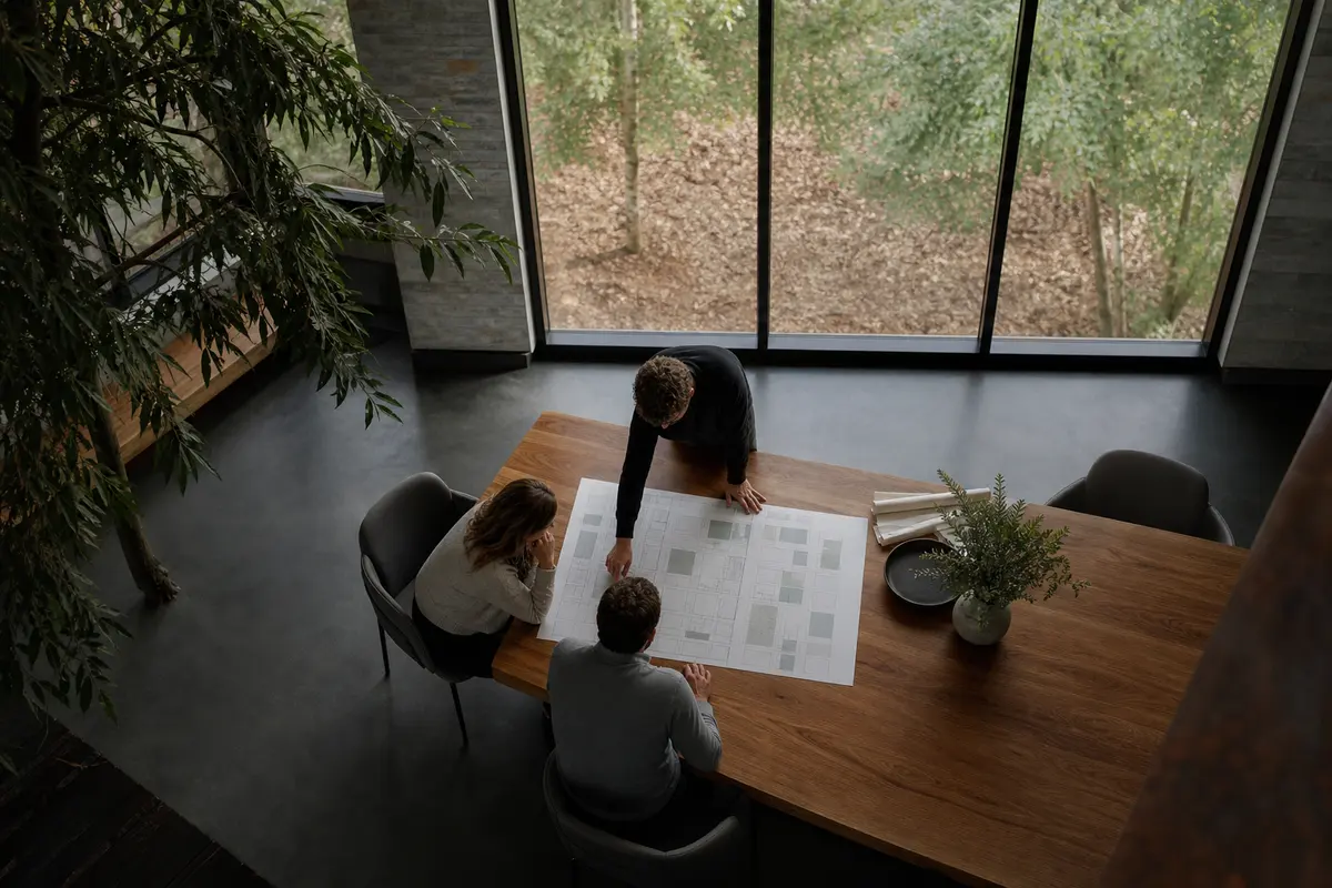 Editorial marketing planning scene for Legal News in McMinnville, Tennessee