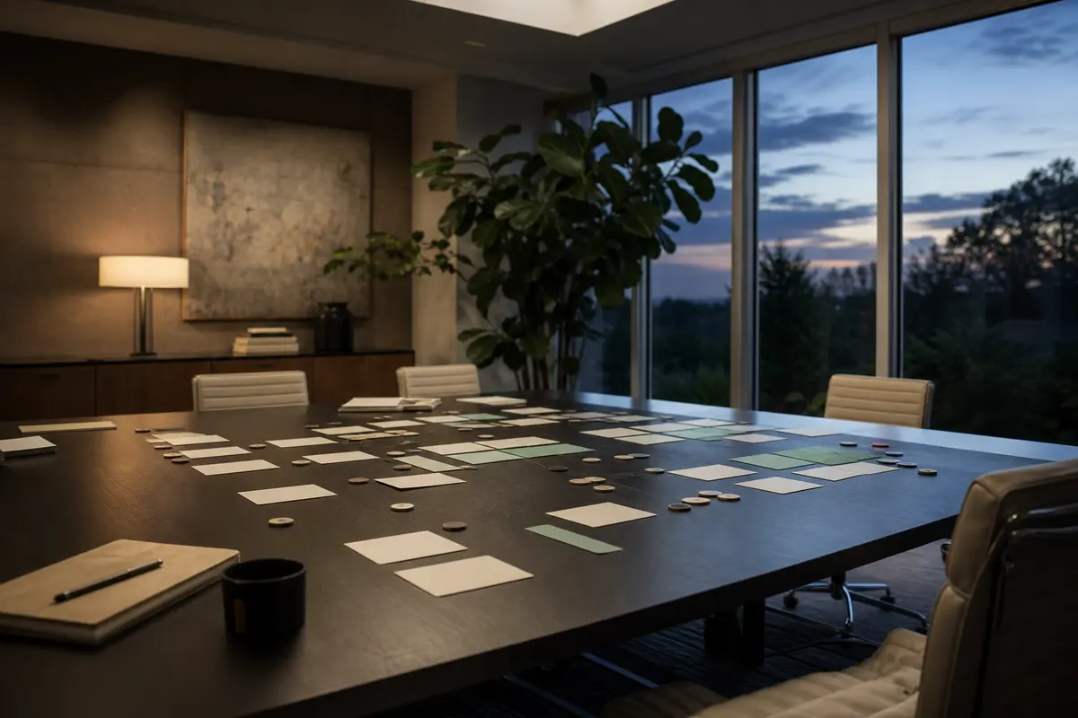Editorial platform planning scene for Dedicated Hosting in Paris, Tennessee