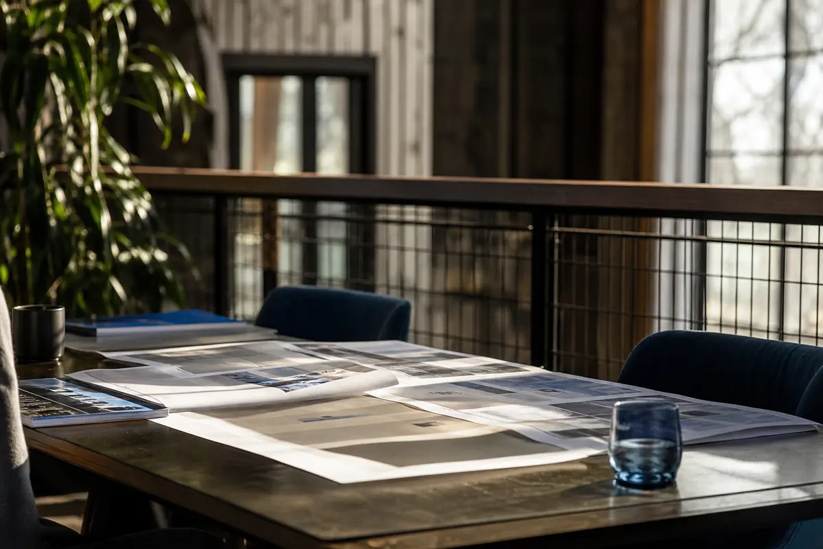 Editorial marketing planning scene for Pulaski, Tennessee