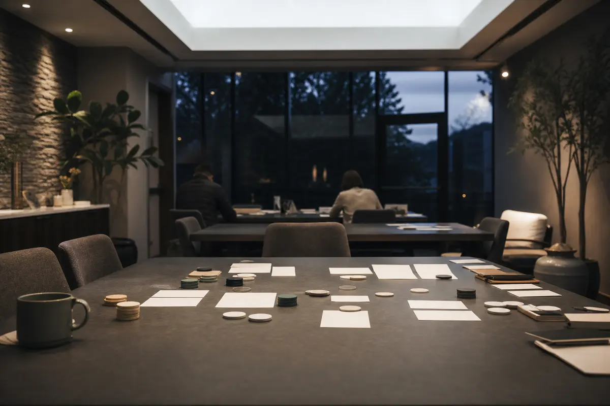 Editorial platform planning scene for Custom Software in Sevierville, Tennessee