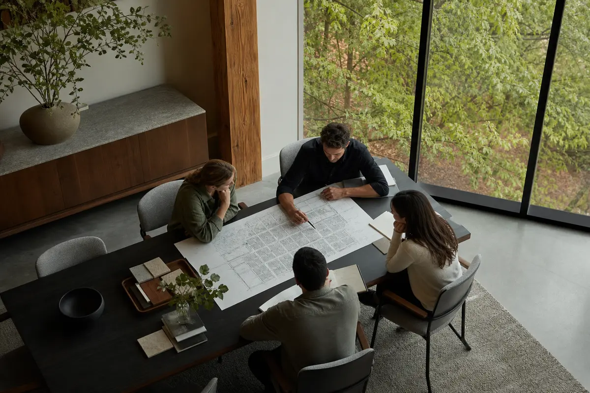 Editorial marketing planning scene for Spring Hill, Tennessee