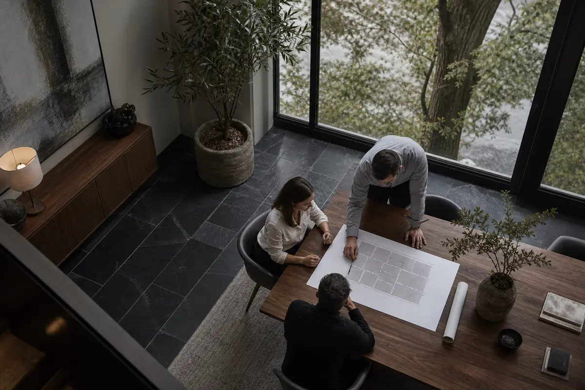 Editorial marketing planning scene for Programmatic SEO in Tullahoma, Tennessee