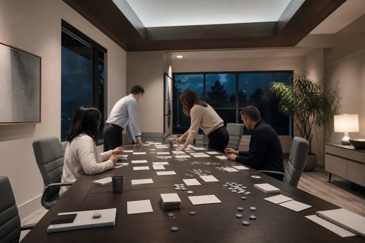 Editorial platform planning scene for Dedicated Hosting in White House, Tennessee
