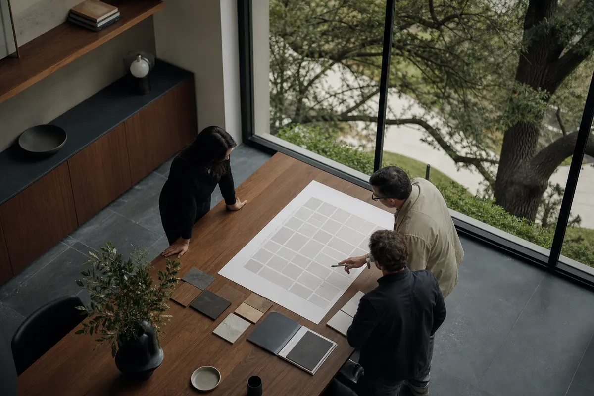 Editorial marketing planning scene for Addison, Texas