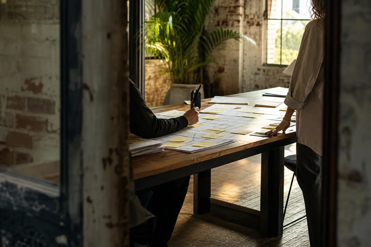 Editorial marketing planning scene for Local Service Ads in Aldine, Texas