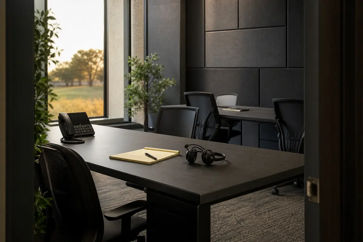 Editorial intake planning scene for Automation in Andrews, Texas