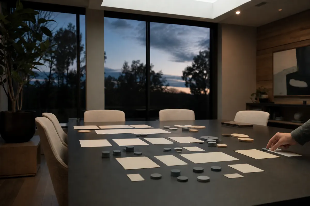 Editorial platform planning scene for Custom Software in Austin, Texas