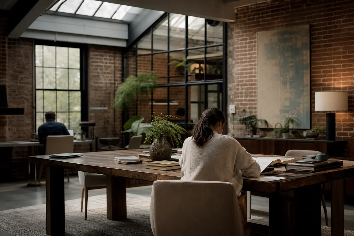 Editorial marketing planning scene for Bacliff, Texas