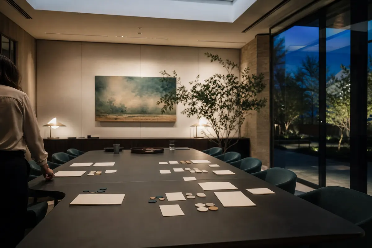 Editorial platform planning scene for Custom Software in Benbrook, Texas