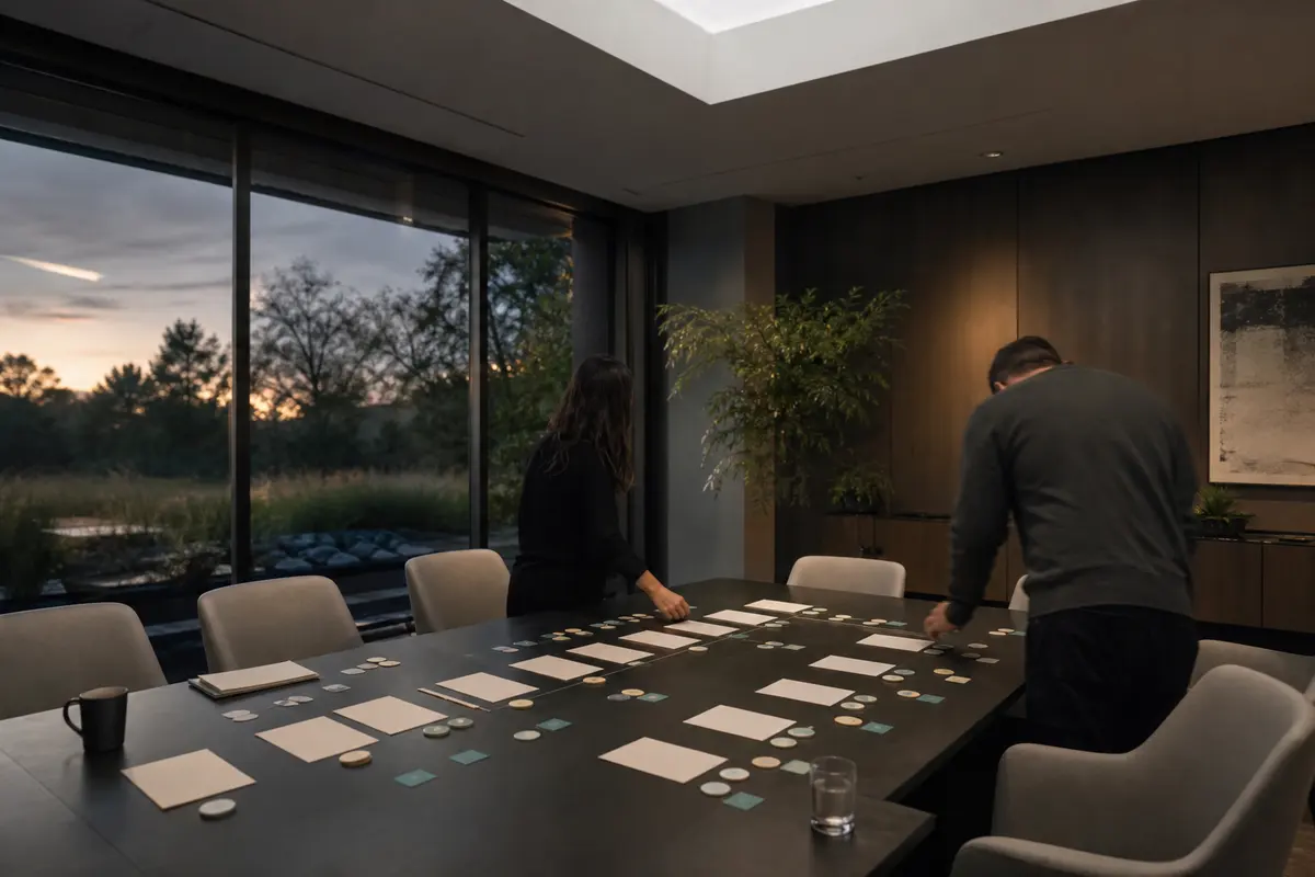 Editorial platform planning scene for Custom Software in Bowie, Texas
