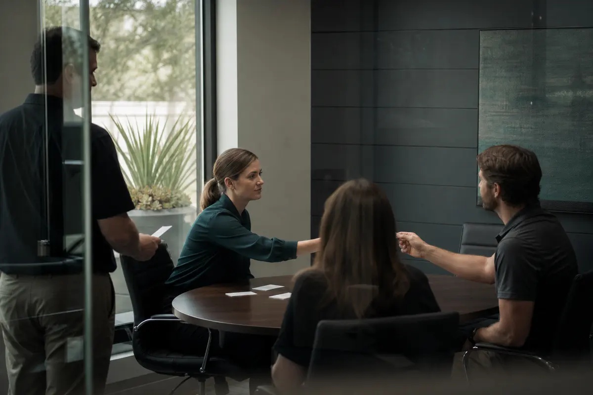 Editorial intake planning scene for Automation in Bridgeport, Texas