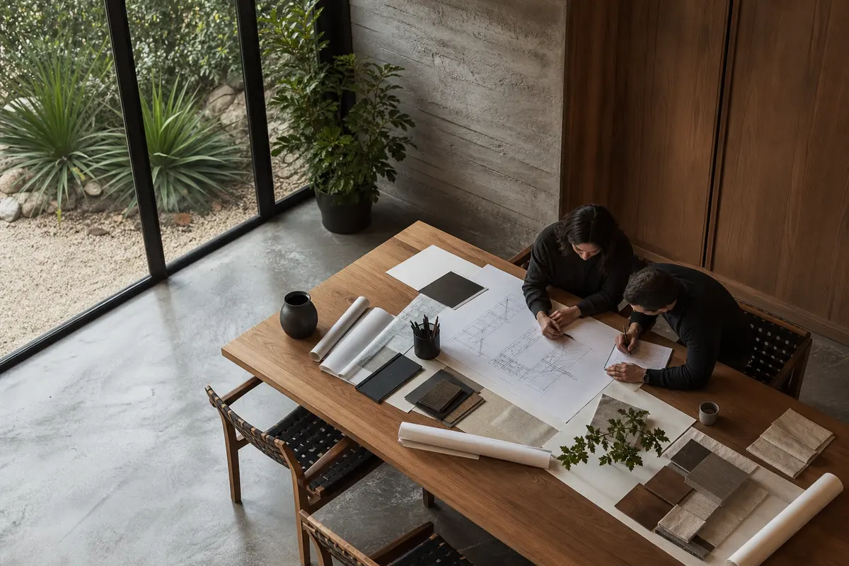 Editorial platform planning scene for Custom Software in Burleson, Texas