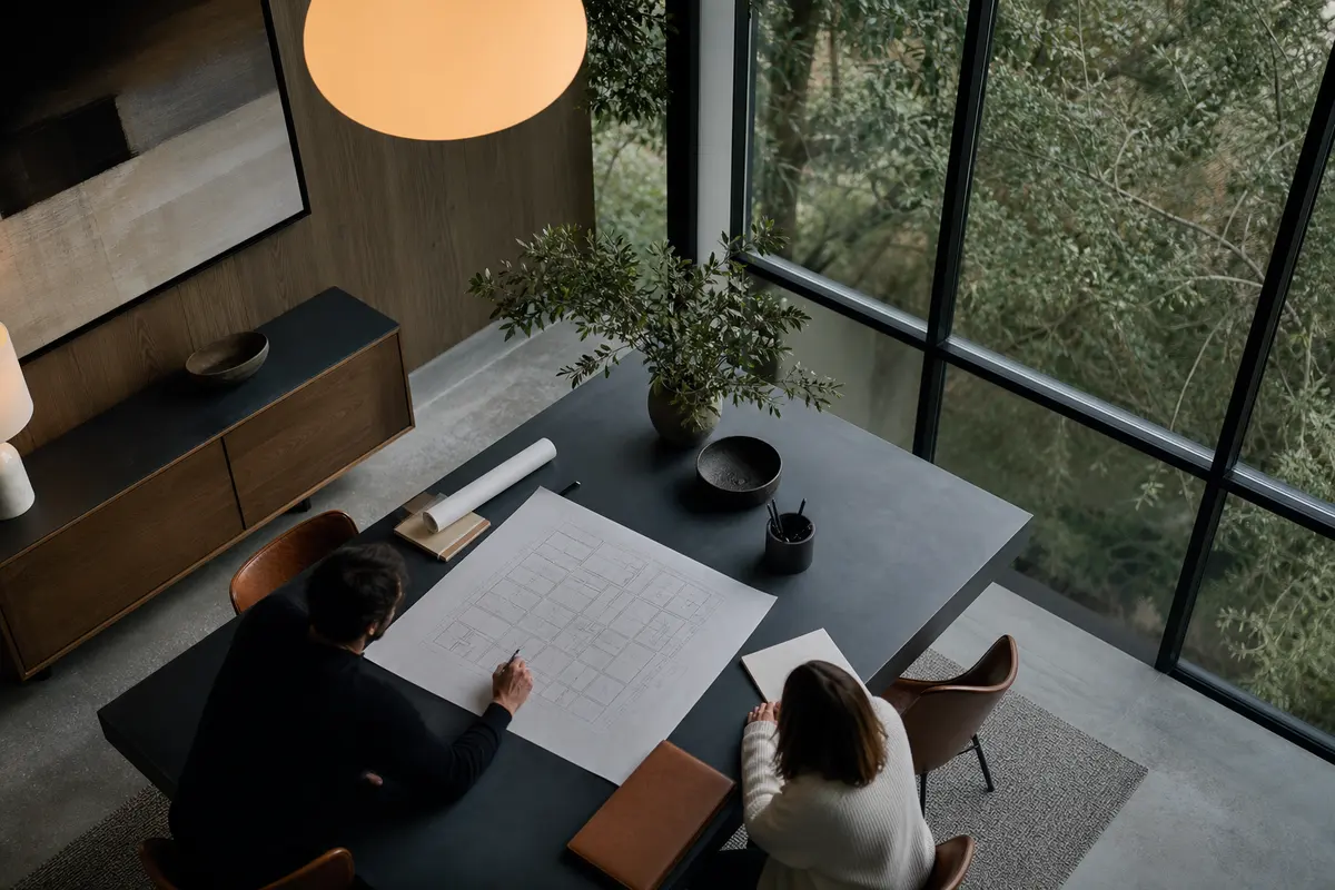 Editorial marketing planning scene for Canyon Lake, Texas