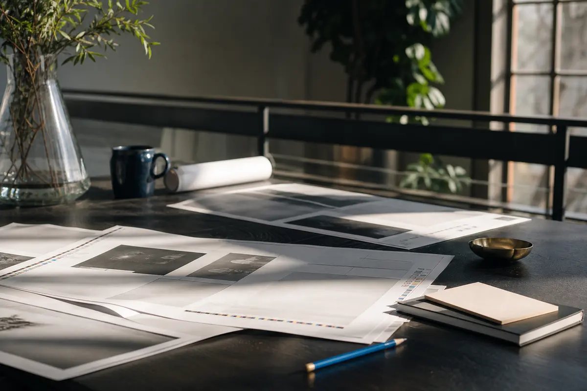 Editorial marketing planning scene for AI SEO in Channelview, Texas