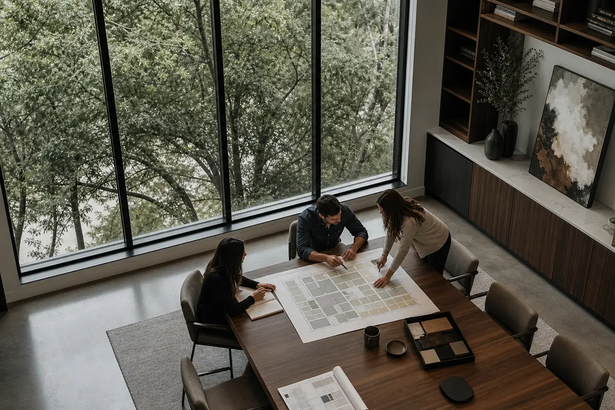 Editorial marketing planning scene for Programmatic SEO in College Station, Texas