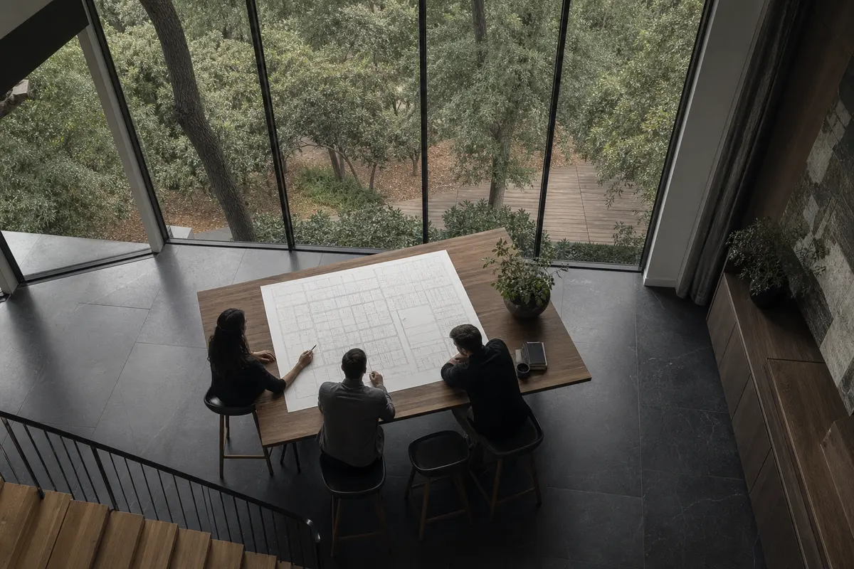 Editorial marketing planning scene for Programmatic SEO in Coppell, Texas