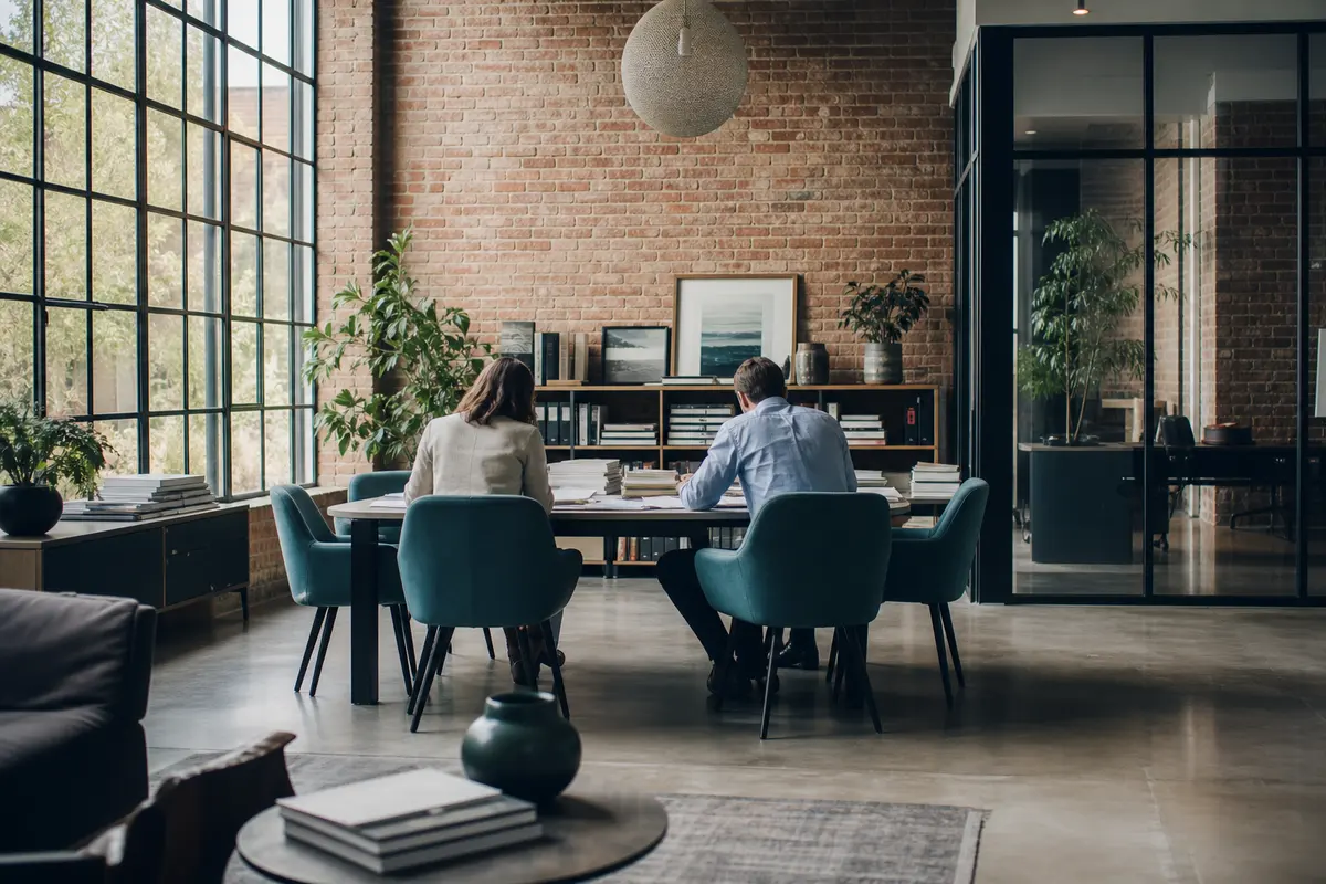 Editorial marketing planning scene for Programmatic SEO in Corsicana, Texas