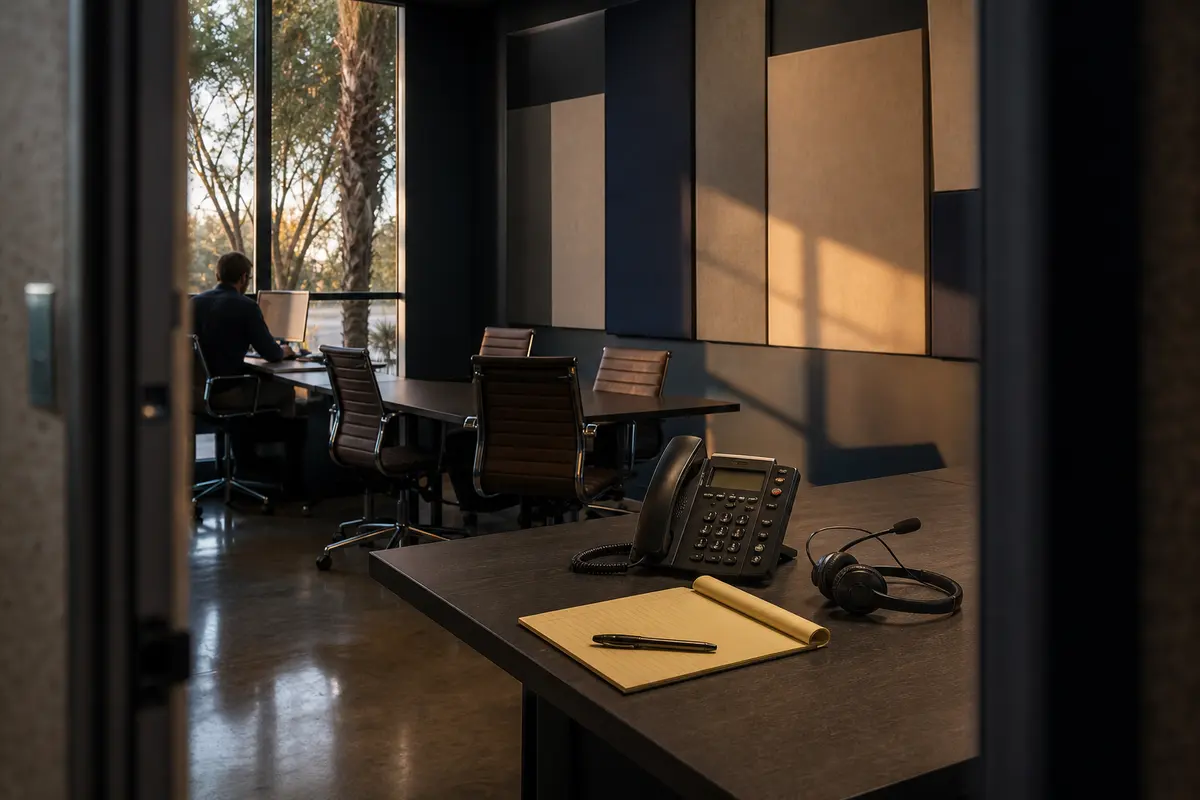 Editorial intake planning scene for AI Answering in Crystal City, Texas
