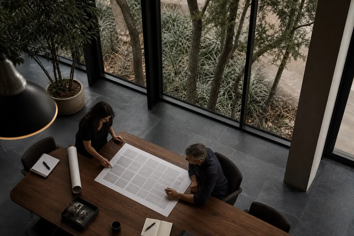 Editorial marketing planning scene for Legal News in Eagle Pass, Texas