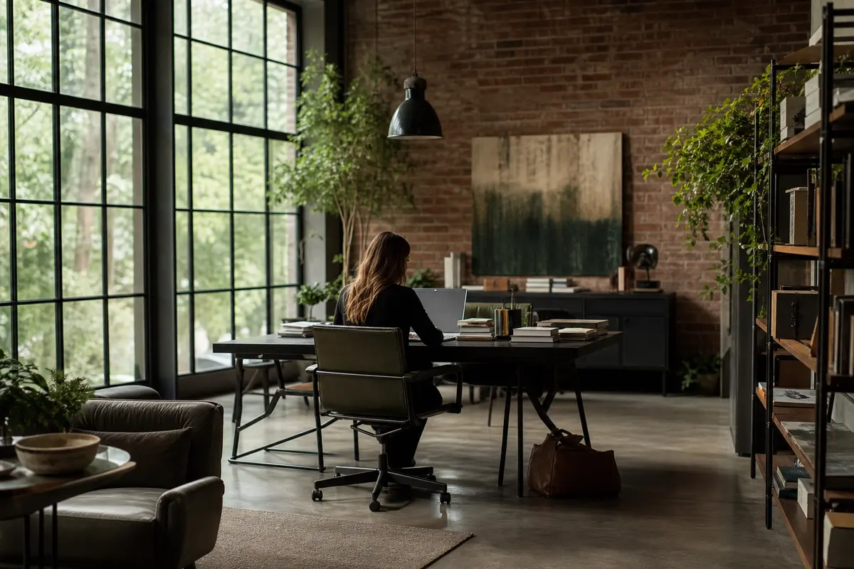 Editorial marketing planning scene for Reputation & Reviews in Fredericksburg, Texas