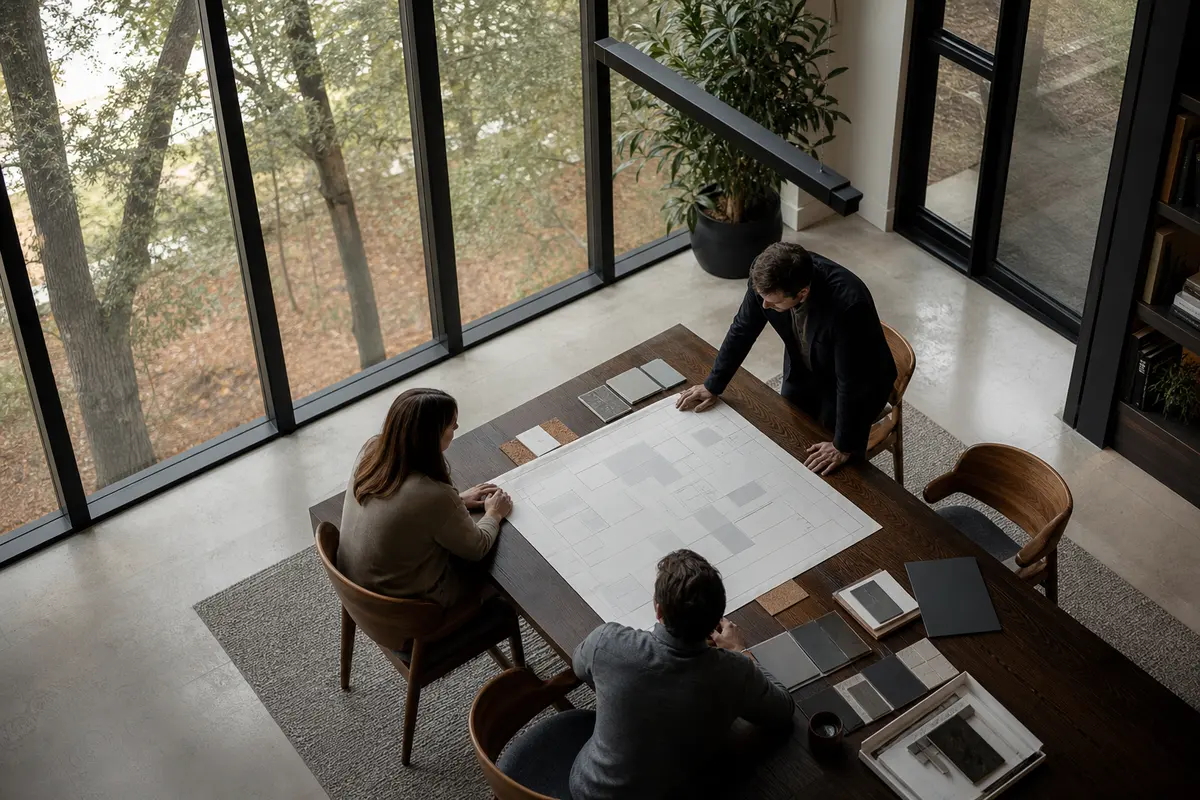 Editorial marketing planning scene for Freeport, Texas