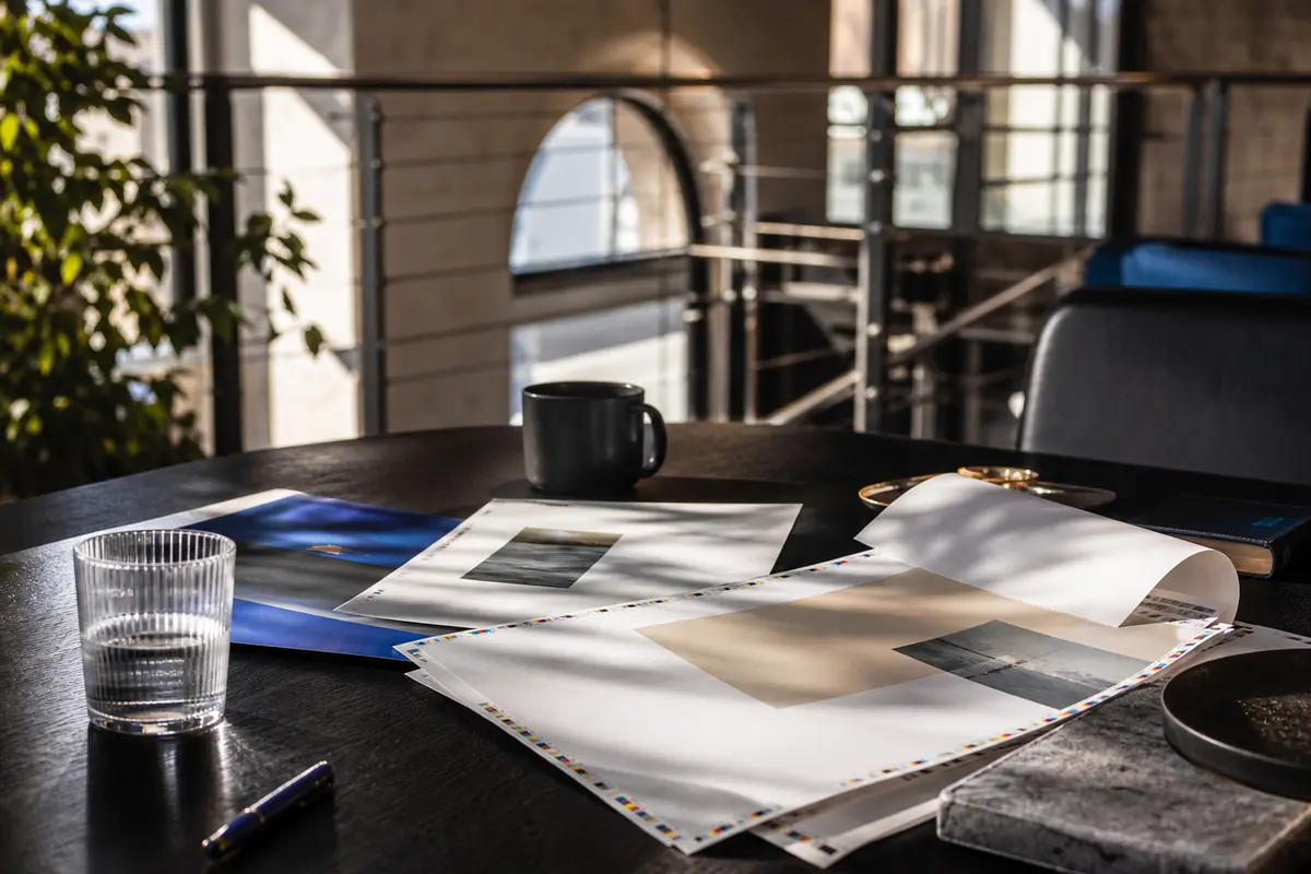 Editorial marketing planning scene for Galveston, Texas