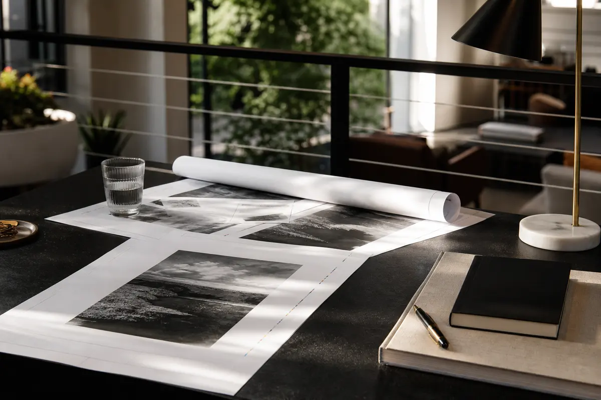 Editorial marketing planning scene for Granbury, Texas
