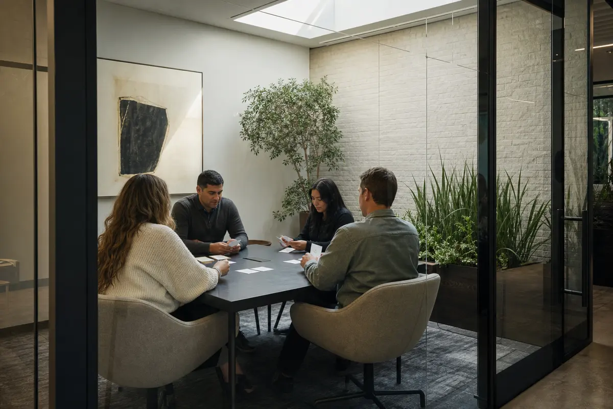 Editorial intake planning scene for Automation in Grand Prairie, Texas