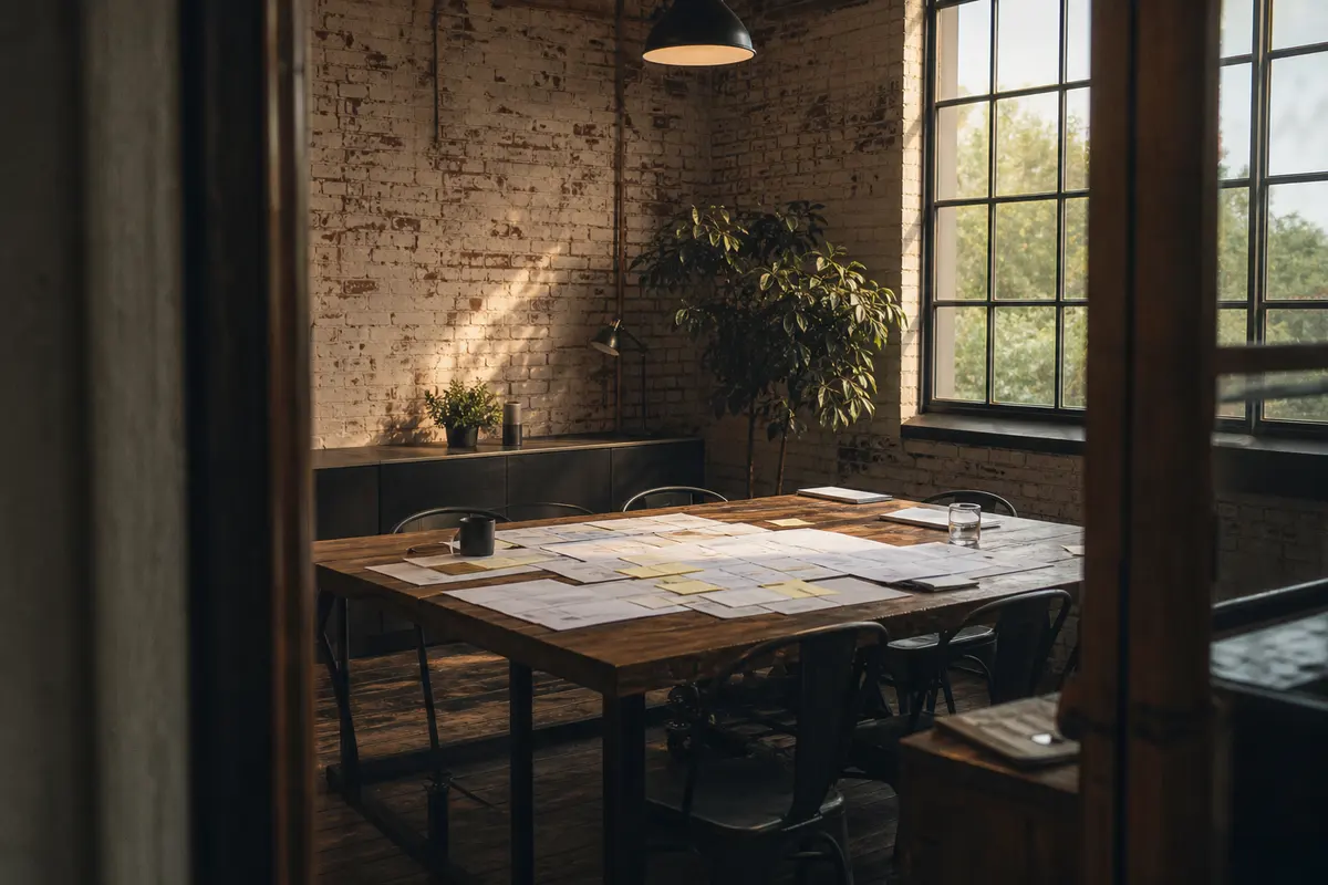 Editorial marketing planning scene for Local Service Ads in Grand Prairie, Texas