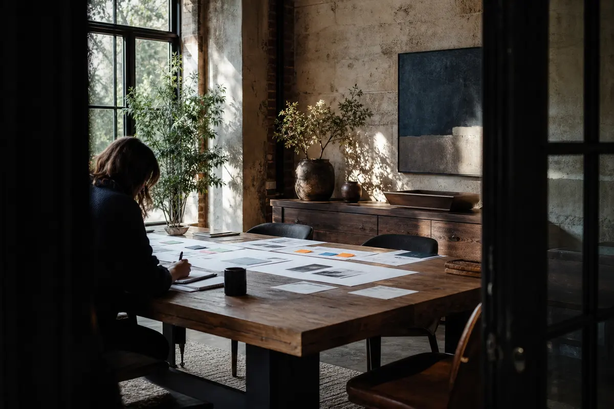 Editorial marketing planning scene for Reputation & Reviews in Heath, Texas