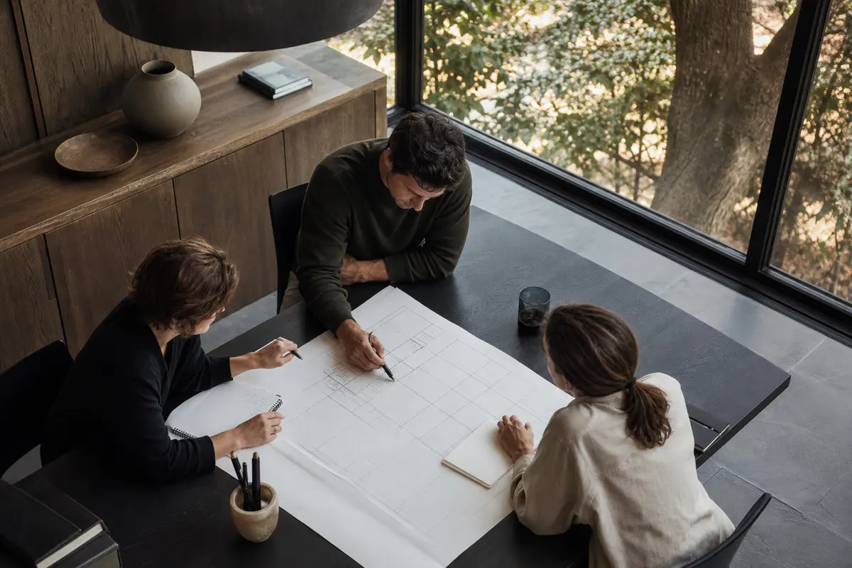 Editorial marketing planning scene for Programmatic SEO in Hempstead, Texas