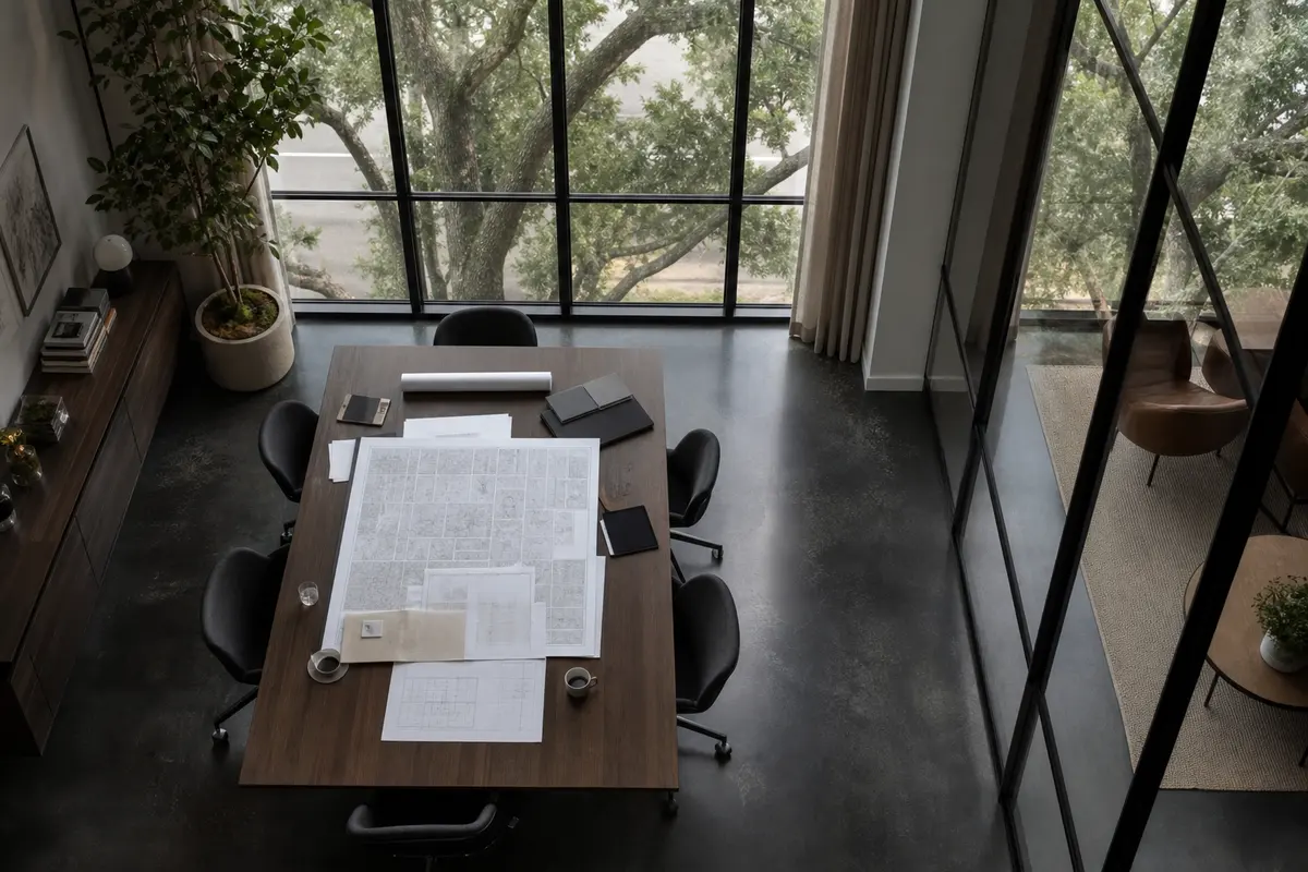 Editorial marketing planning scene for Programmatic SEO in Hidalgo, Texas