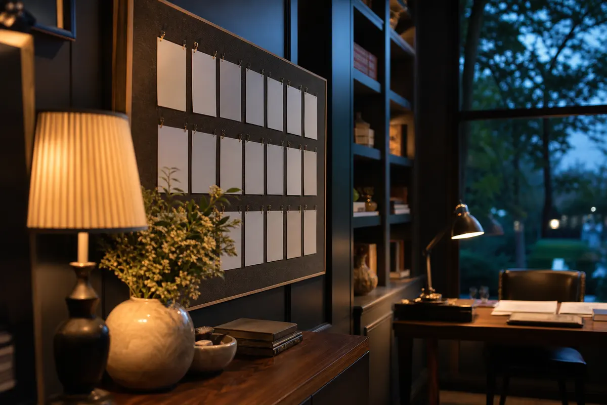 Editorial marketing planning scene for AI SEO in Highland Park, Texas