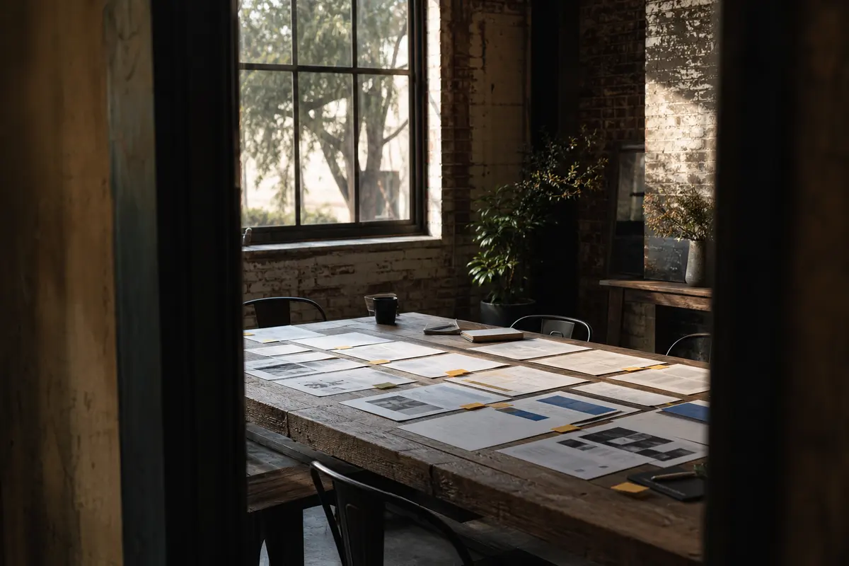 Editorial marketing planning scene for Reputation & Reviews in Hondo, Texas