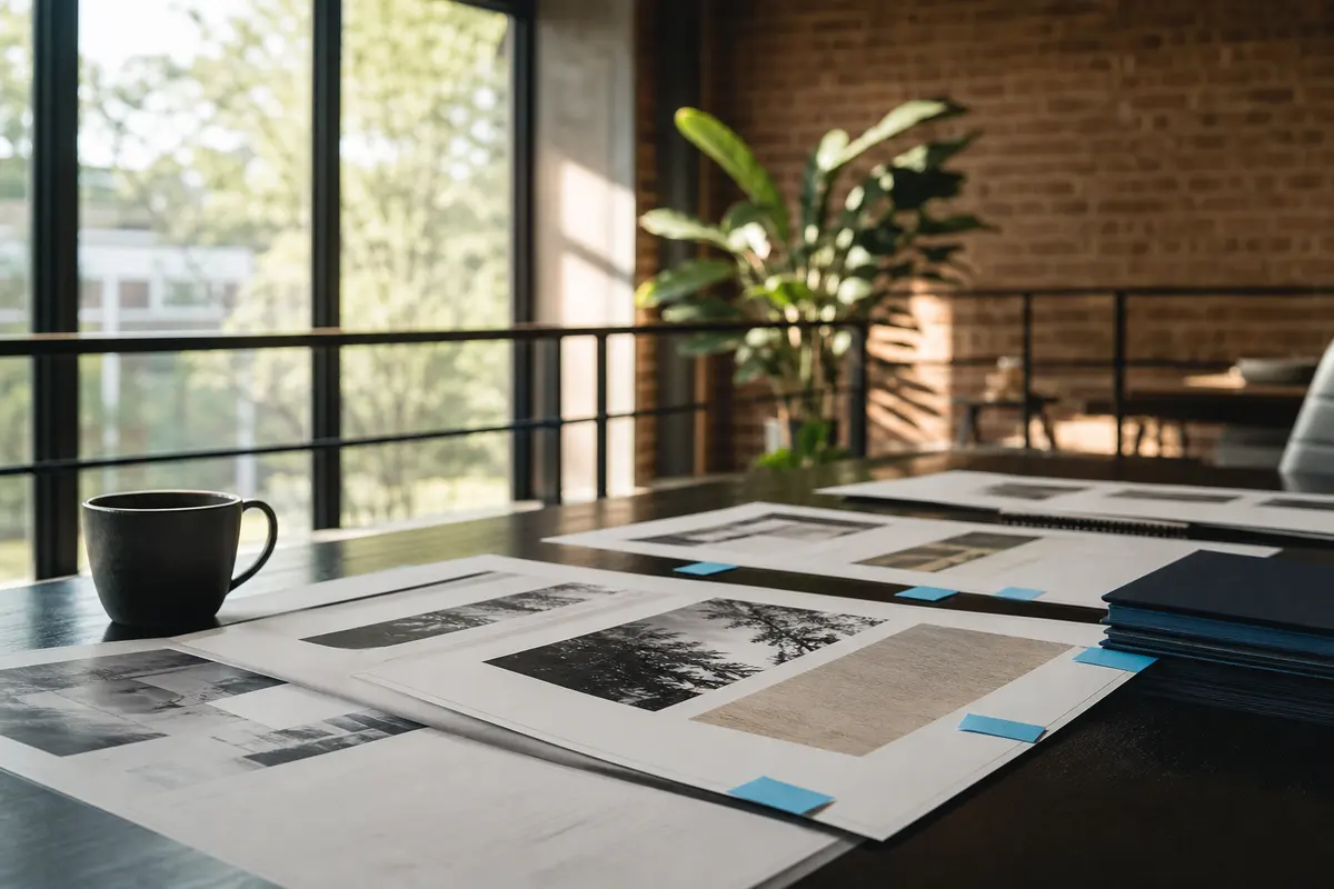 Editorial marketing planning scene for Jacinto City, Texas
