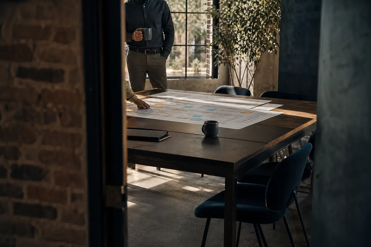 Editorial marketing planning scene for Kennedale, Texas
