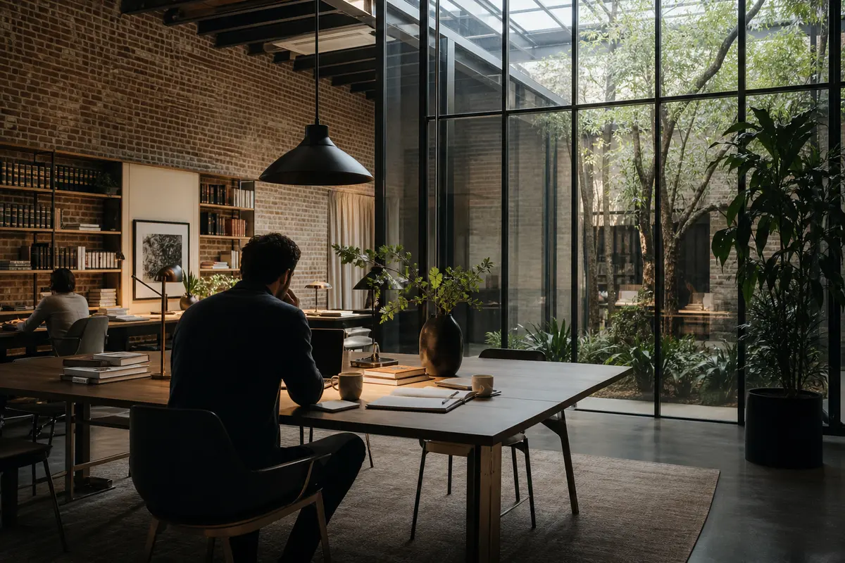 Editorial marketing planning scene for Programmatic SEO in Kermit, Texas