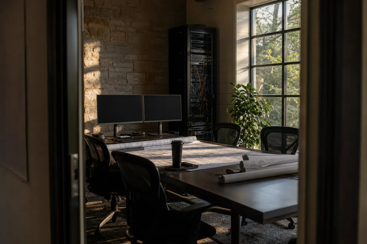 Editorial platform planning scene for ROI Dashboard in Kilgore, Texas