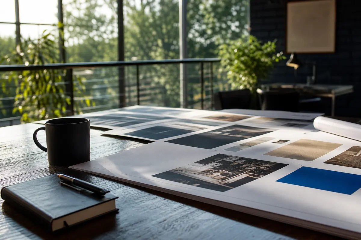 Editorial marketing planning scene for Reputation & Reviews in Kyle, Texas