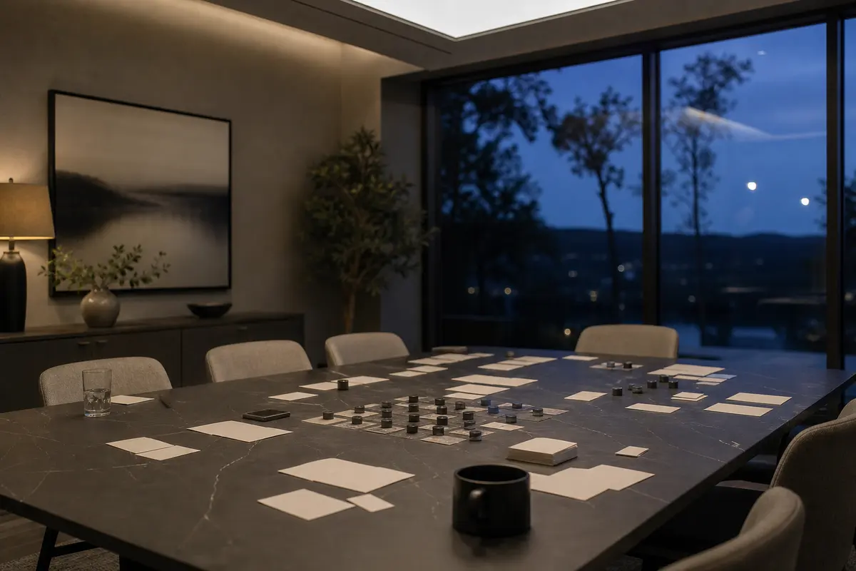 Editorial platform planning scene for Custom Software in Lakehills, Texas