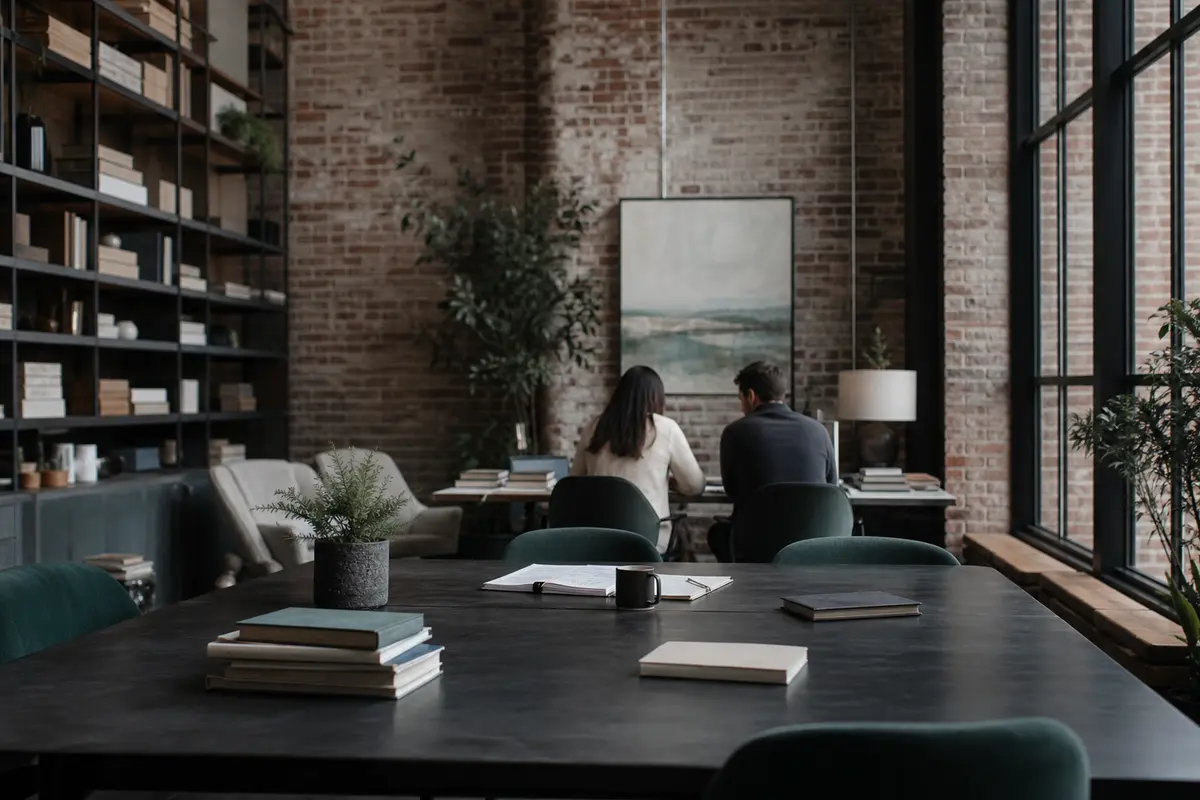 Editorial marketing planning scene for Lamesa, Texas