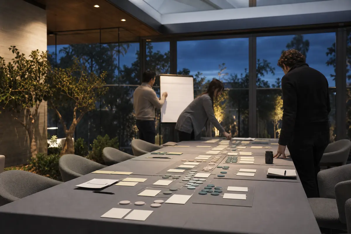 Editorial platform planning scene for Custom Software in Lantana, Texas