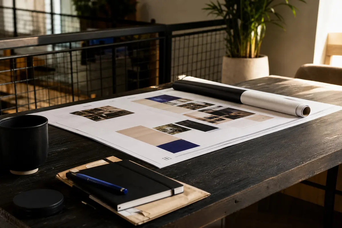 Editorial marketing planning scene for Lindale, Texas