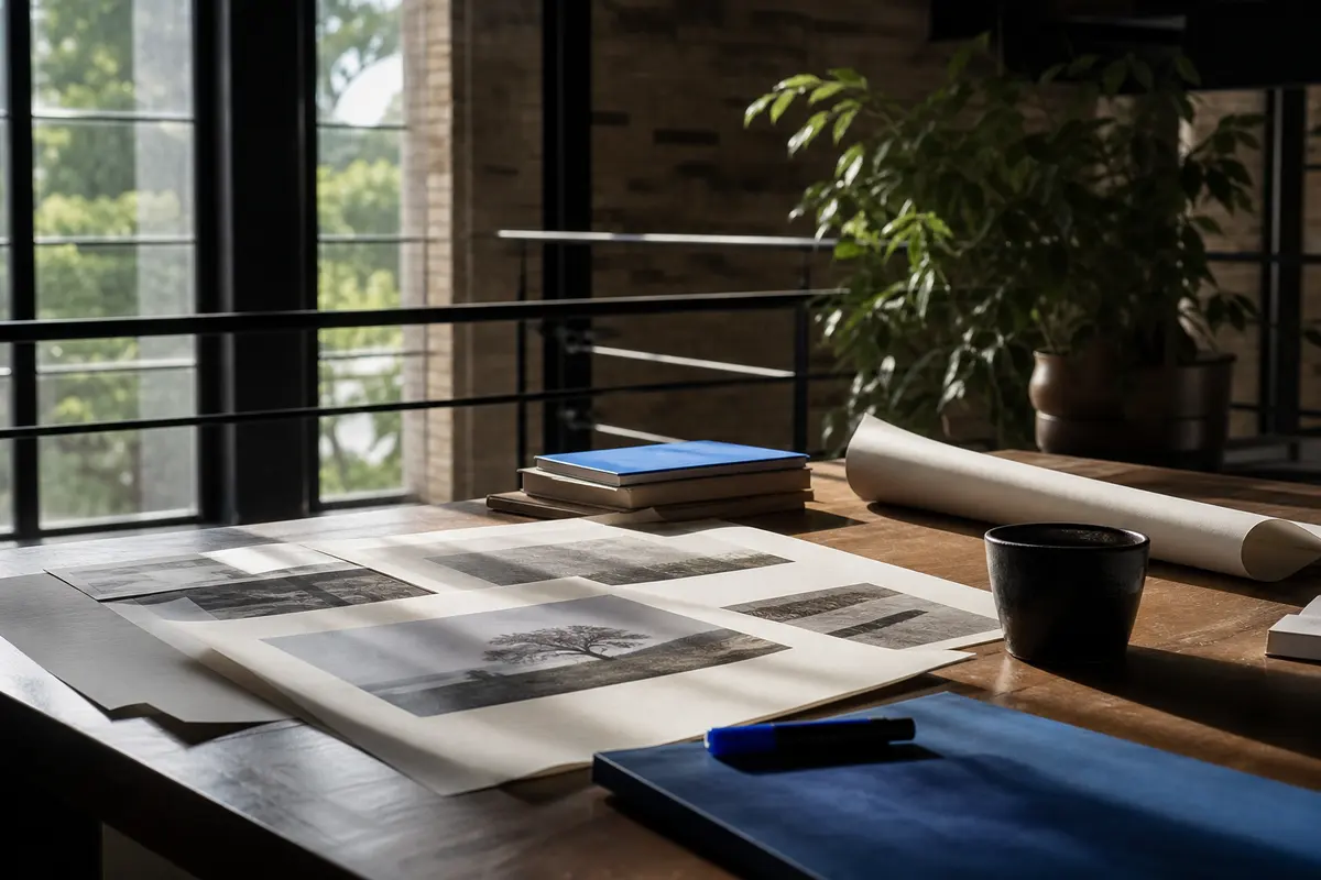 Editorial marketing planning scene for Lockhart, Texas