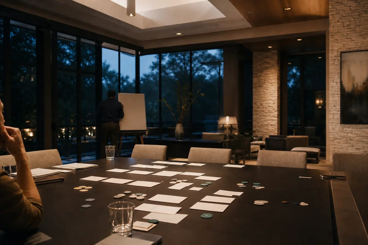 Editorial platform planning scene for Dedicated Hosting in Lockhart, Texas