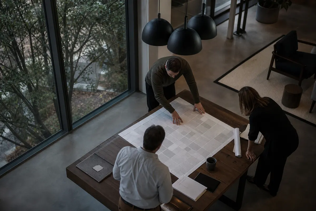 Editorial marketing planning scene for Lubbock, Texas