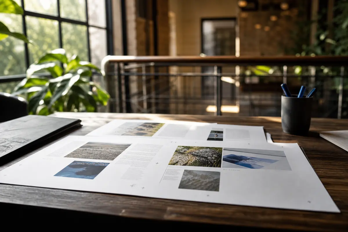 Editorial marketing planning scene for Programmatic SEO in Mineola, Texas